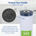 thumbnail image 3 of Express Water – Granular Activated Carbon Replacement Filter – GAC Large Capacity Water Filter – Whole House Filtration – 5 Micron – 4.5” x 20” inch, 3 of 5