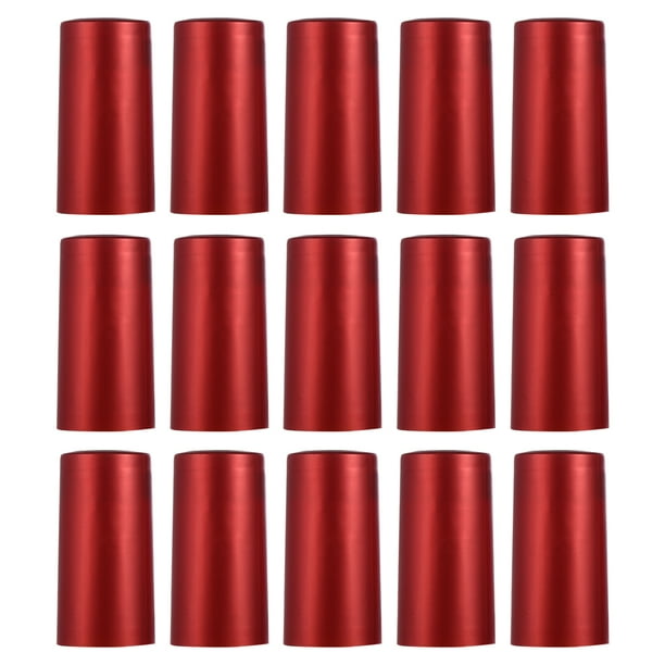 WORGEOUS 100pcs tapa de sellado de película termocontraíble película de botella de vino tapa termocontraíble de vino
