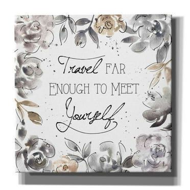 Epic Graffiti 'Skyline Sketches VI' by Anne Tavoletti, Canvas Wall Art, 26"x26"