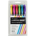 thumbnail image 1 of Tombow MONO Edge Dual-Tip Highlighters, 6-Pack, 1 of 7