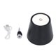 thumbnail image 1 of Lampe LED rechargeable sans fil pour bouteille de vin, 3 couleurs, variateur d'intensité, commande tactile, pour bar et restaurant, noire, 1 of 4