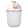 thumbnail image 3 of Humidificador pequeño ultra silencioso 35db lindo mini humidificador USB de color con luz nocturna para oficinas, coches, dormitorios, hoteles, escritorio, blanco, 3 of 14
