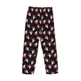 thumbnail image 3 of Vsdgher Cartoon Mushroom Print Mens Pajama Pants Sleep & Lounge Pants, PJ Bottoms With elastic waistb and Pockets, 3 of 5