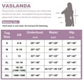 thumbnail image 6 of VASLANDA Women Shapewear Bodysuit Latex Waist Trainer Full Body Shaper Tummy Control Fajas Colombianas Zipper Open Bust Corset, 6 of 6