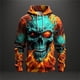 thumbnail image 3 of 2024 Nueva sudadera con capucha 3D con estampado vintage de calavera para hombre, sudadera con capucha de gran tamaño, ropa de hip hop para hombre, sudaderas con capucha para niños, 3 of 4