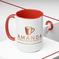 Amanda Pandas Coffee House LLC V2 Coffee Mugs, 15oz
