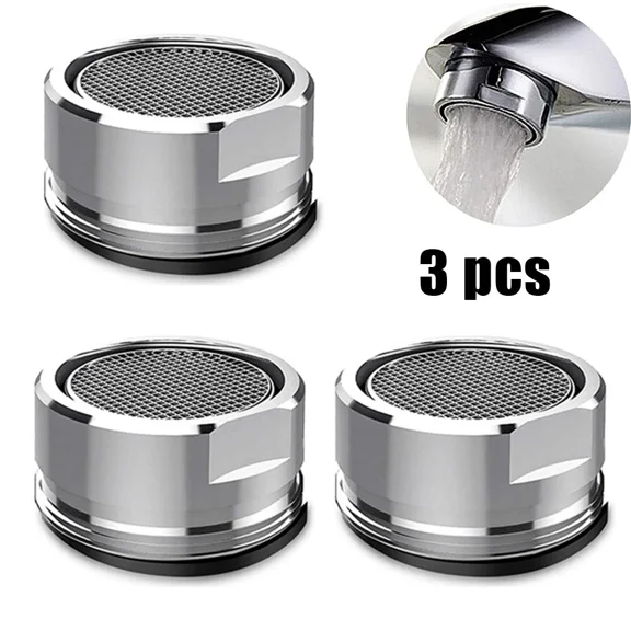 3Pcs Aerator M24 Faucet Sieve Perlator Insert Aerators Stainless Steel