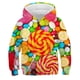 thumbnail image 4 of Sudadera con capucha con estampado de caramelos de colores, divertida sudadera con patatas fritas, jersey de macarrones para niños, camisetas de otoño, chándal informal, ropa para niños, 4 of 5