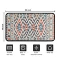 thumbnail image 5 of Colorful Geometric Diamond Pattern Door Rugs,Washable Non Slip Door Mats Indoor,Decorative Door Mats,Entry Mat Indoor for Entrance,Bedroom,Kitchen,Bathroom,30"x17", 5 of 6