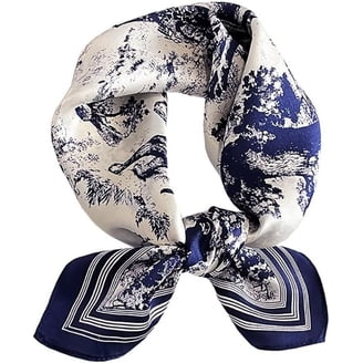 Neckerchief for Women - 100% Mulberry Silk Neck Scarf - Size  display picture 3