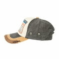 thumbnail image 3 of WITHMOONS Baseball Cap Distressed Trucker Hat The Endless Summer Patch DW1968 (Brown), 3 of 5