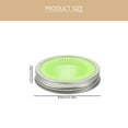 thumbnail image 2 of OATIPHO 2Pcs Green Jar Strainer Lids for Sprouting with Easy Assembly and Dishwasher Safe, 2 of 8