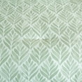 thumbnail image 4 of Chezmoi Collection Medina 2-Piece Tranquil Leaf Comforter Set Twin, Soft Green White Leaves Printed Microfiber Lightweight Bedding Set for All season, 4 of 9