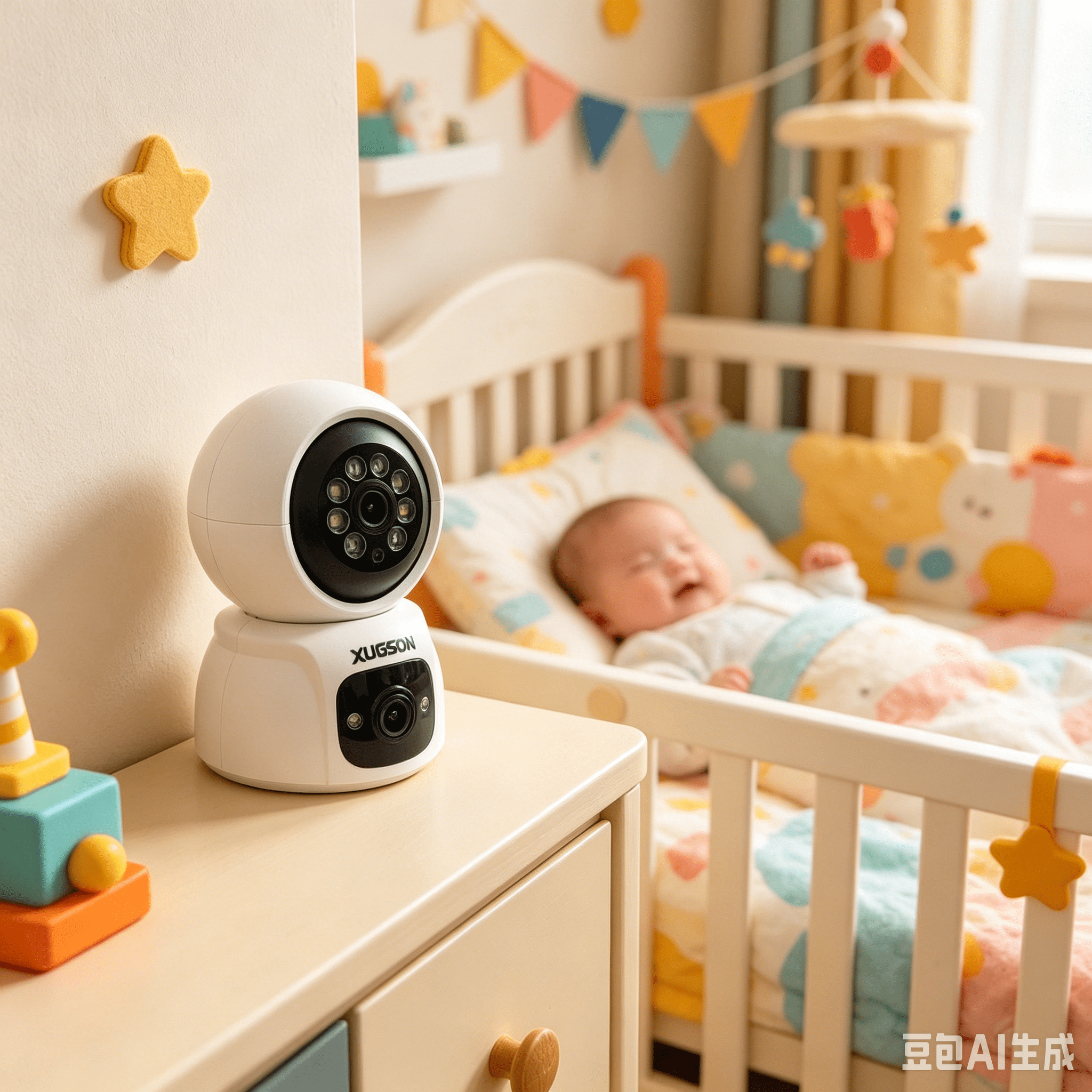 XUGSON Security Camera Baby Monitor WP-CC-DL01
