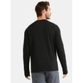 thumbnail image 5 of George Men's& Big Men's Double Knit Henley, Sizes S-3XL, 5 of 5