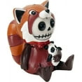 thumbnail image 2 of Ebros Furrybones Reddington The Red Panda Hooded Skeleton Monster Collectible Sculpture Decorative Toy, 2 of 3