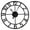 F, variant on 1Pc Vintage Metal Outdoor Wall Clock Stylish Decoration For Outdoor Space Garden Home Wall Crafts Decorations