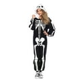 thumbnail image 2 of Leg Avenue Women's Skeleton Kigurumi Funsie Onesie Costume, 2 of 4