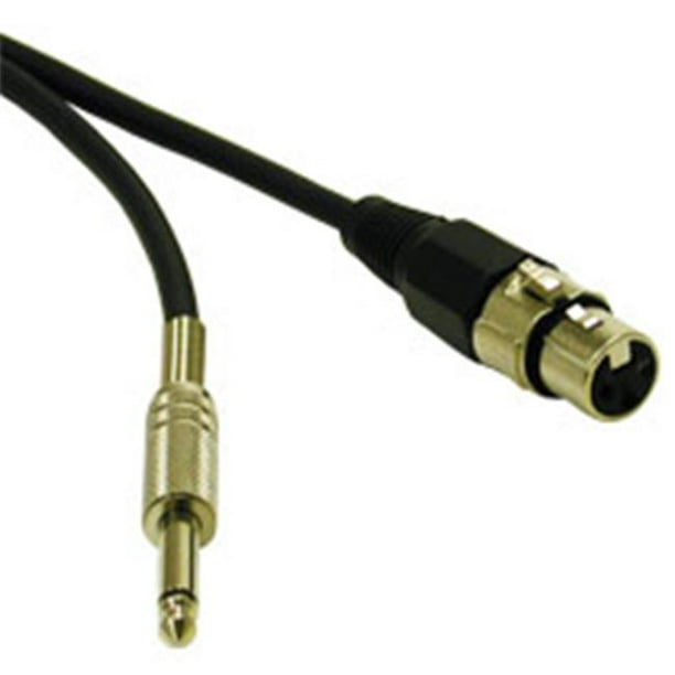 Câbles pour Aller 40041 6ft PRO-AUDIO Câble XLR Femelle à 1-4in Mâle