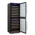 thumbnail image 6 of Edgestar Cwr1553dd 142 Bottle 24" Built-In Or Free Standing Dual Zone Double Door Wine, 6 of 7