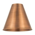 thumbnail image 3 of Innovations Lighting  Ballston Cone - 1 Light 8" Semi-Flush Mount Antique Copper, 3 of 5