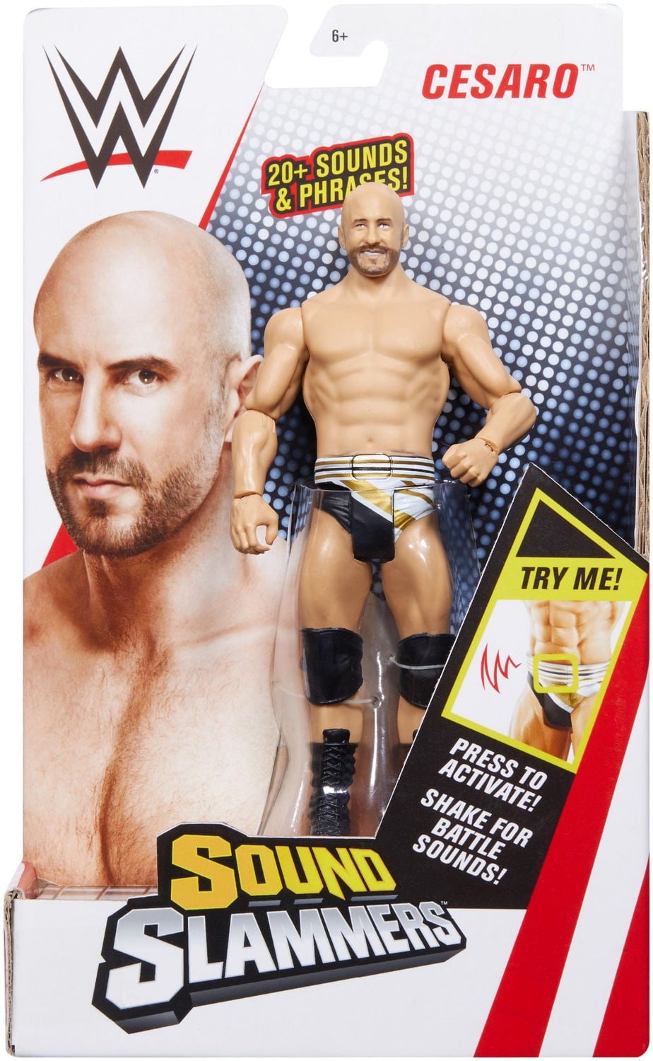 WWE – Sound Slammers – Figurine articulée – Cesaro