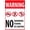 Warning Sign 3, variant on Warning Pool Rules No Swimming Fishing Ice Skating Sign 8"x12" - Metal Aluminum Decor for Pool Home Business Outdoor