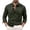 U5-Camouflage Green, variant on Mens Safari Cargo Shirt Long Sleeve Button Down Cargo Shirts with Pockets Collared Blouses Work Comfy Camping Work Hiking Casual Workwear,Camouflage Green 2XL