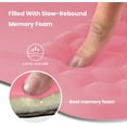 thumbnail image 2 of Ergonomic Mouse Pad with Wrist Rest Support Large Mousepad with Memory Foam Wrist Rest and PU Base Massage Bulge Design for Pain Relief Computer Wireless Mouse Desk(xx ) Bl, 2 of 7