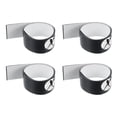 thumbnail image 1 of Unique Bargains 16" Racket Head Protection Tape, 4 Pack PU Tennis Racquet Head Guard for Tennis Practice Training, Black, 1 of 6