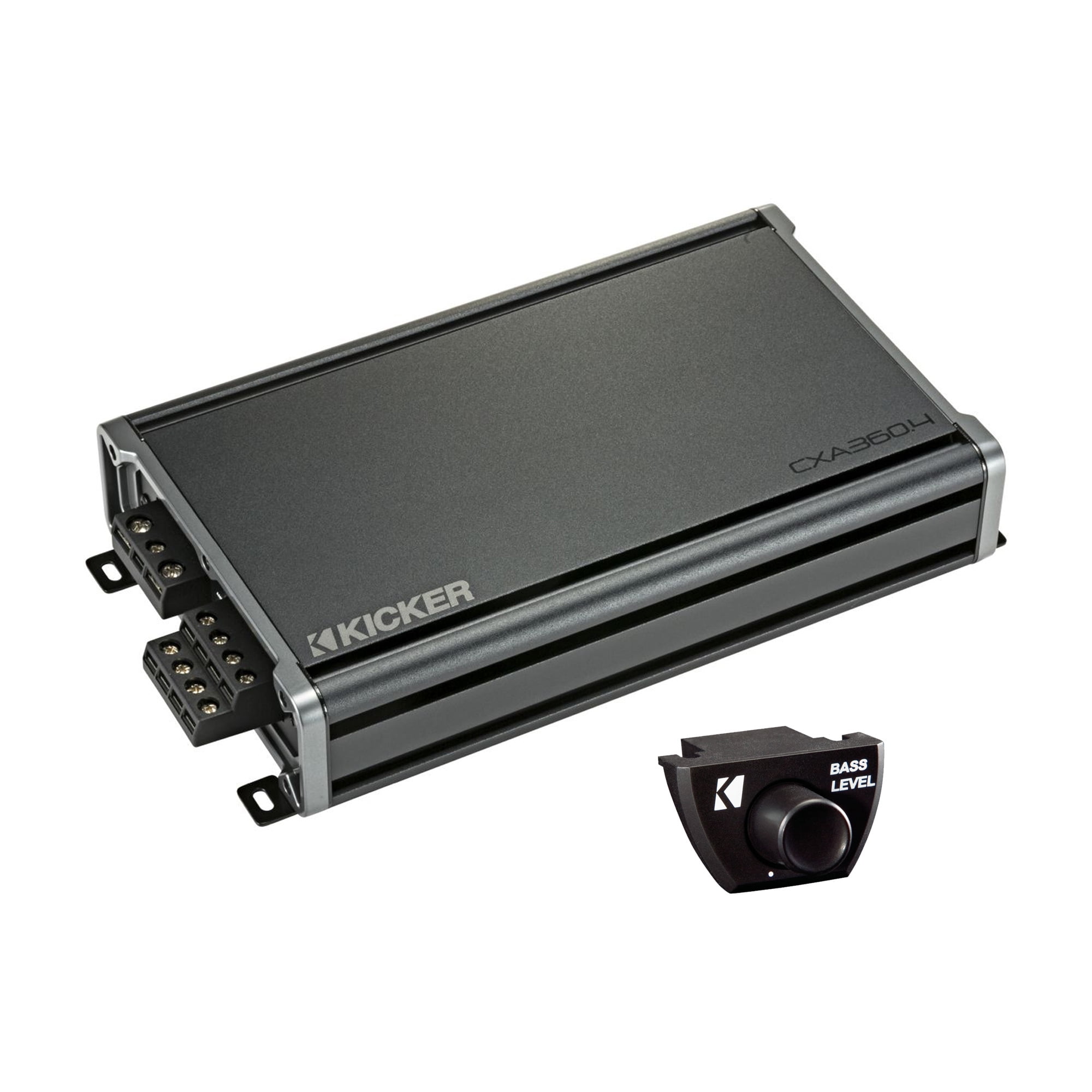 KICKER IX500.4 パワーアンプ Kicker IX500.4 4-channel car amplifier — 75 watts RMS x 4 at