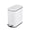 White, variant on Garvee Small Bathroom Trash Can with Lid Soft Close, 1.3 Gallon, Stainless Steel, White