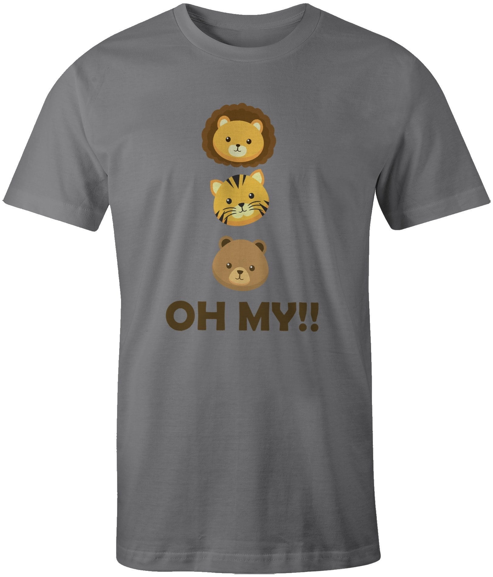 Kids T Shirt Lions /& Tigers /& Bears 4 sizes Hanes Cotton