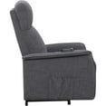 thumbnail image 4 of Pemberly Row Fabric Power Lift Recliner with Wired Remote in Charcoal, 4 of 8