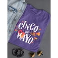 thumbnail image 3 of Cinco De Mayo Music Party Shaped T-Shirt Women -Image by Shutterstock, Female Medium, 3 of 4