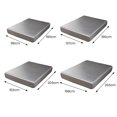 thumbnail image 3 of YAOMOBB Soft Mattress Topper Fitted Bed Sheet Full Size Soft Wrinkle Free Breathable Solid Color Mattress Protector, 3 of 7