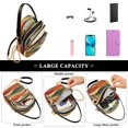 thumbnail image 5 of FORMRS Crossbody Bag for Women Quilted Travel Shoulder Cell Phone Purse with Chain Strap Handbag, Abstract Desert Pattern, 5 of 7