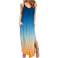 thumbnail image 1 of Elegante mujer Casual con cuello en V vestidos estampados verano sin mangas vestido de jersey OAVQHLG3B Store  lin121212, 1 of 5