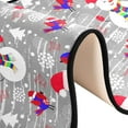 thumbnail image 6 of Dreamtimes Merry Xmas Theme Hallway Runner Rug 2'x6' Kitchen Rug with Rubber Backing Winter Snowman Birds Non Slip Entryway Rug Runner Washable Soft Area Rug for Hallway Bedroom Kitchen Decor, 6 of 6
