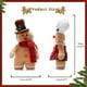 thumbnail image 3 of Christmas Gingerbread Plush Doll, Gingerbread Man Plush Toys Christmas Gingerbread Pillows Stuffed Gingerbread Doll, 3 of 5