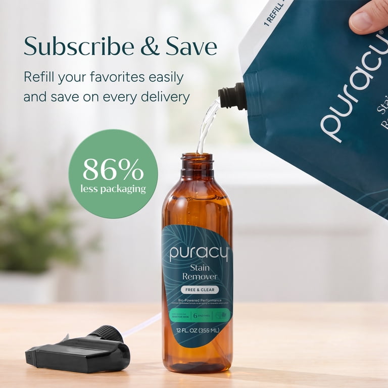 Puracy Stain Remover Spray, 12 fl oz photo 6