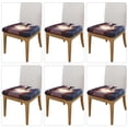 thumbnail image 2 of Vsdgher Fox Couple Couch Cushion Covers, Non-Slip Sofa Seat Cushion Slipcovers, Soft Couch Covers（Don't include seat cushion）Six Piece, 2 of 7