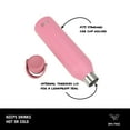 thumbnail image 2 of Built 24oz Cascade Standard Mouth with Twist Lid with Handle Pink, 2 of 7