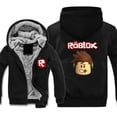 thumbnail image 5 of Game Sudadera gruesa con capucha Virtual World chaqueta con cremallera periférica de animé ropa de moda regalos de cumpleaños, 5 of 5