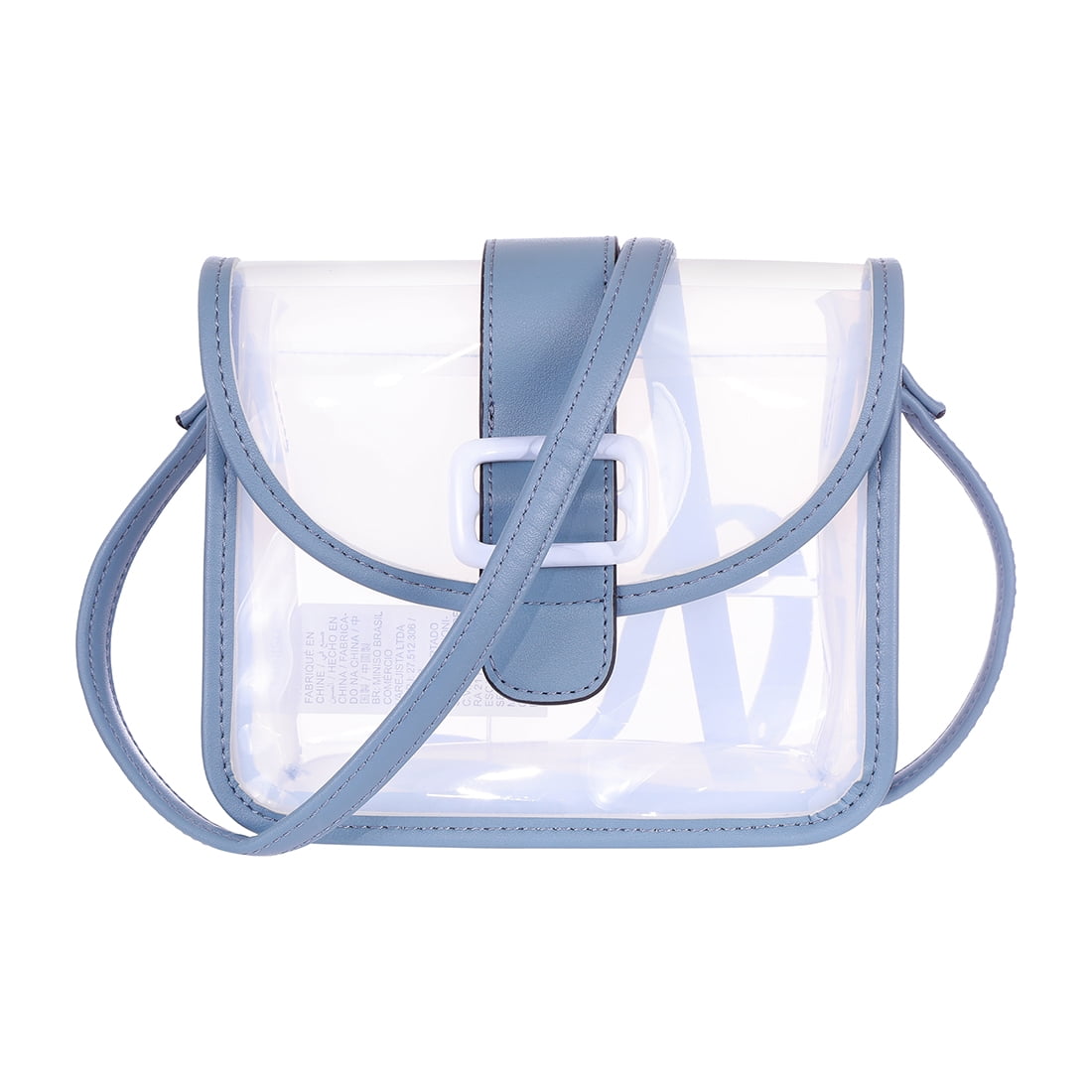 MINISO Fashion Transparent Capacity Organizer Street Messenger Bag