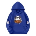 thumbnail image 4 of YUNAFFT Chandail à Capuchon pour Enfants 5-15 Ans avec Poche Manches Raglan Molleton Japonais Décontracté Halloween Automne Hiver Multicolore, 4 of 4