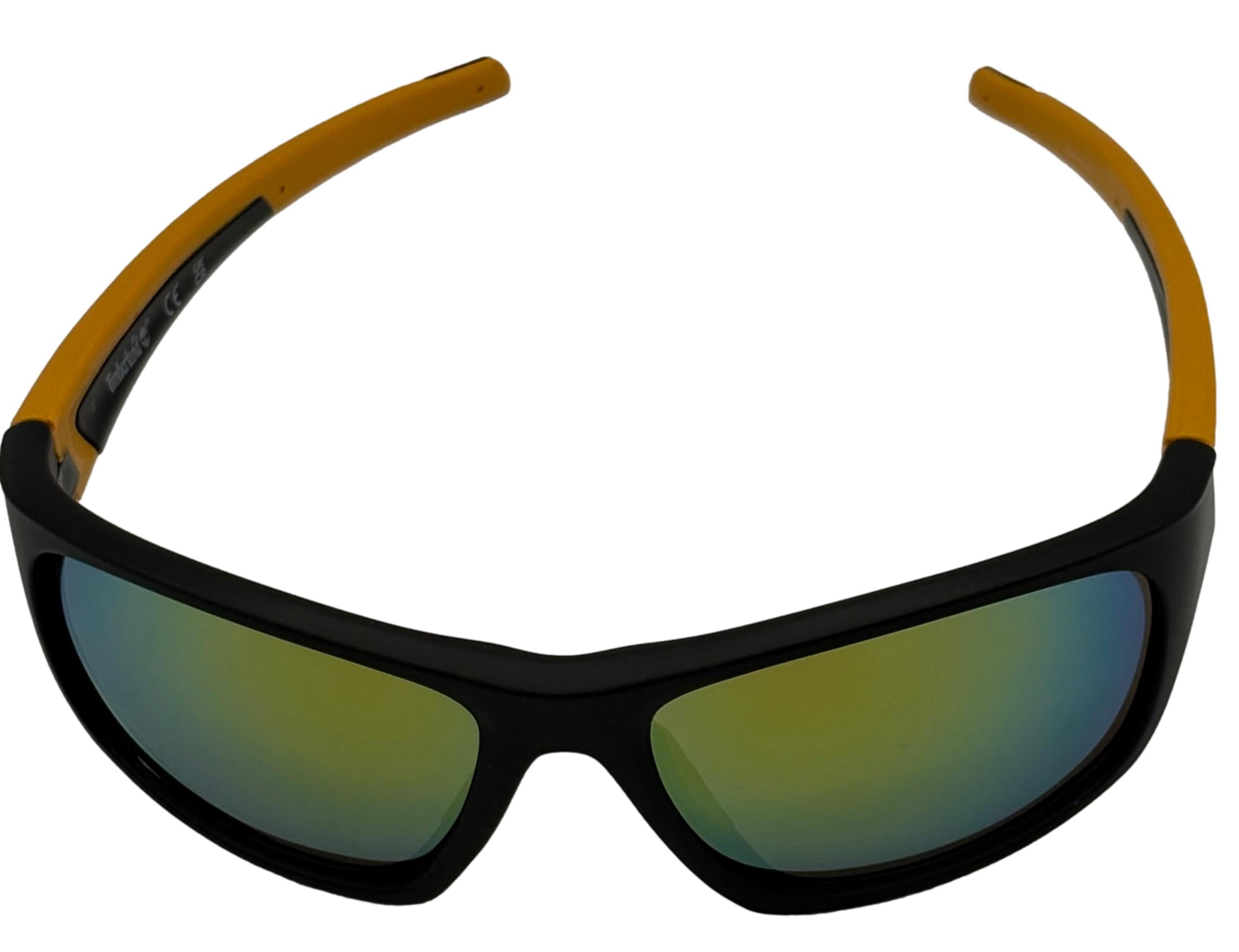 Timberland Sunglass Mens Black Rectangle Plastic Smoke Lens TB7276 2A