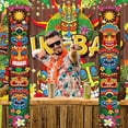 thumbnail image 4 of Wiywef Hawaiian Party Door Banner Decoration Supplies, Door Banner Sign For Beach Aloha Party Birthday Carnival Backdrop, 4 of 7