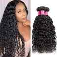 thumbnail image 1 of GFDYREE Brazilian Water Wave Virgin Hair 4 Bundles 100% Unprocessed Human Hair Extensions Curly Wave Bundles Wet and Wavy Human Hair 10A Water Wave Hair 4 Bundles Remy Virgin Water Wave Huma, 1 of 7
