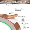 thumbnail image 3 of 2pcs self-adhesive copper foil tape-20mm*20m, 3 of 7